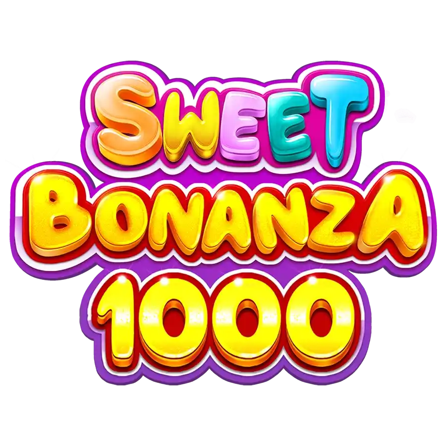 Sweet Bonanza 1000 online game logo by Pragmatic Play on casino-breda.org