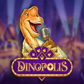 Dinopolis logo by Push Gaming at Casino Breda