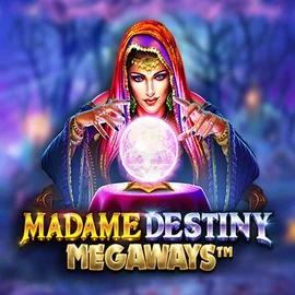 Madame Destiny Megaways logo by Pragmatic Play Casino Breda