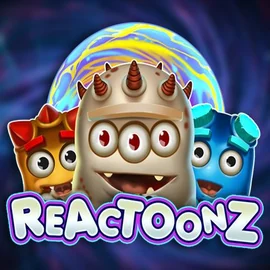 Slots logo of Reactoonz from Play'n GO at Casino Breda