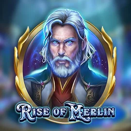 Rise of Merlin game by Play'n GO – logo hosted on Casino Breda
