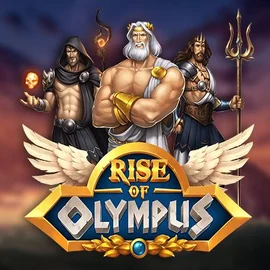 Official Slots logo: Rise of Olympus by Play'n GO at Casino Breda